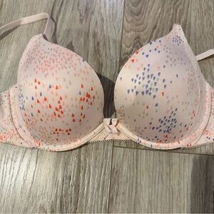 Aerie Push Up Brooke Bra Pink 34C